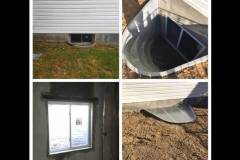 Basement Emergency Exit Installation
