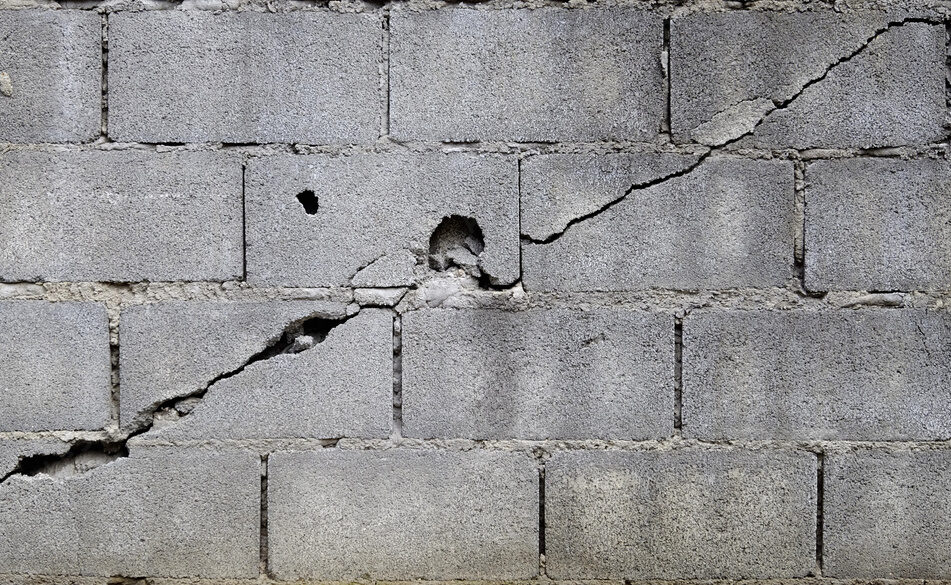 Cracked Foundation Wall
