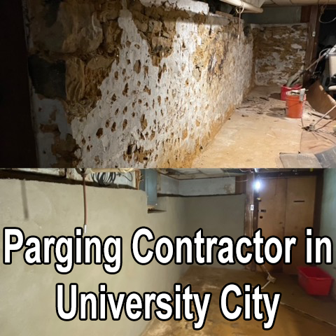 Parging Contractor in University City