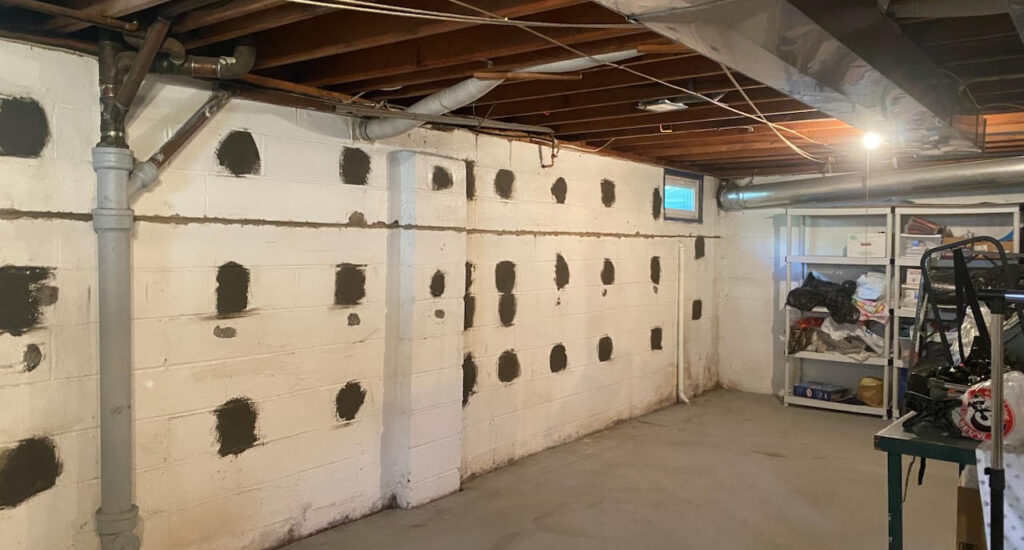 Certified Structural Foundation Inspection Leads to Successful Bowing Wall Repair in Cinnaminson, NJ