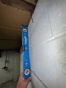 Certified Structural Foundation Inspection Leads to Successful Bowing Wall Repair in Cinnaminson, NJ